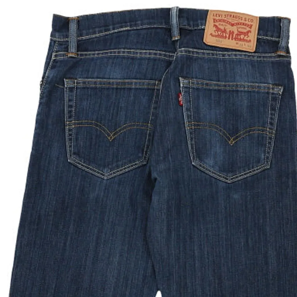 504 Levis Jeans - 30W UK 10 Dark Wash Cotton