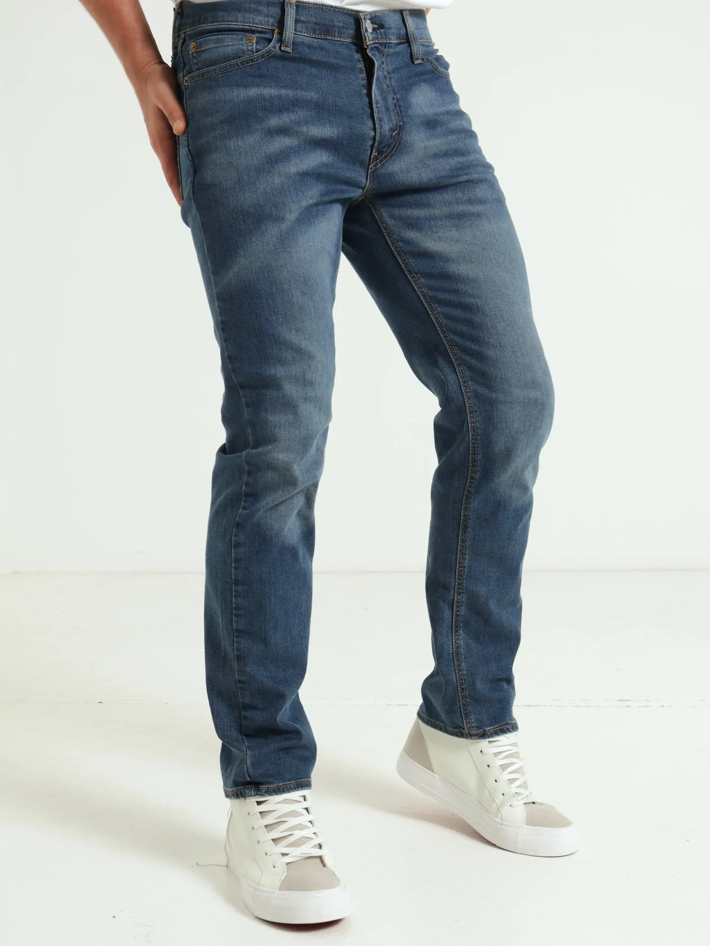 541® Athletic Taper Fremont Drop Shot Denim Jeans - Dark Indigo