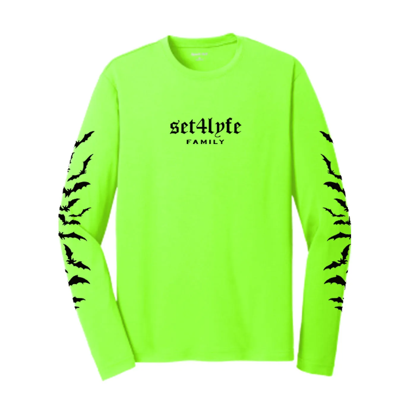 ACID BAT NEON LONG SLEEVE T