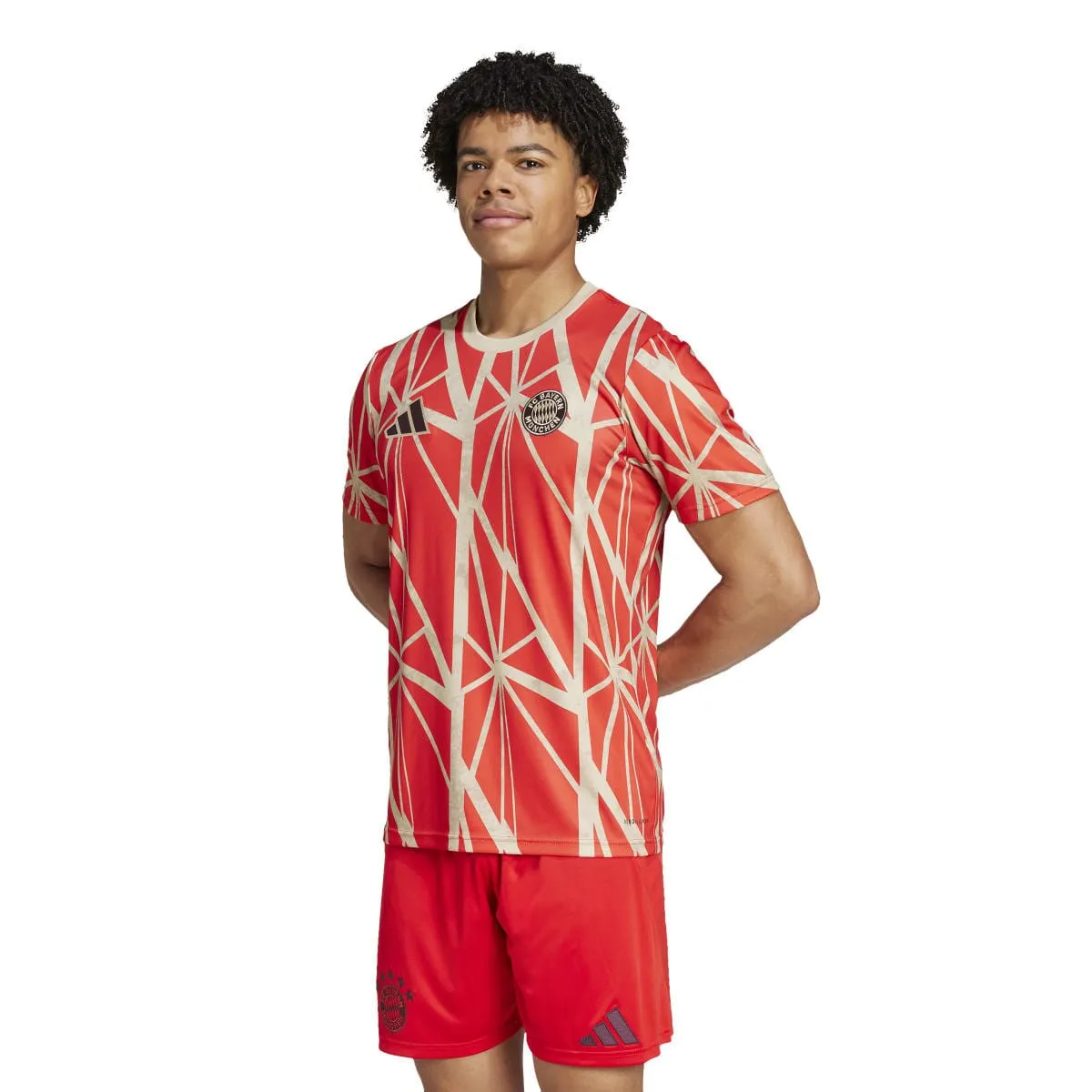 adidas Men's FC Bayern Pre-Match Jersey | JD8335