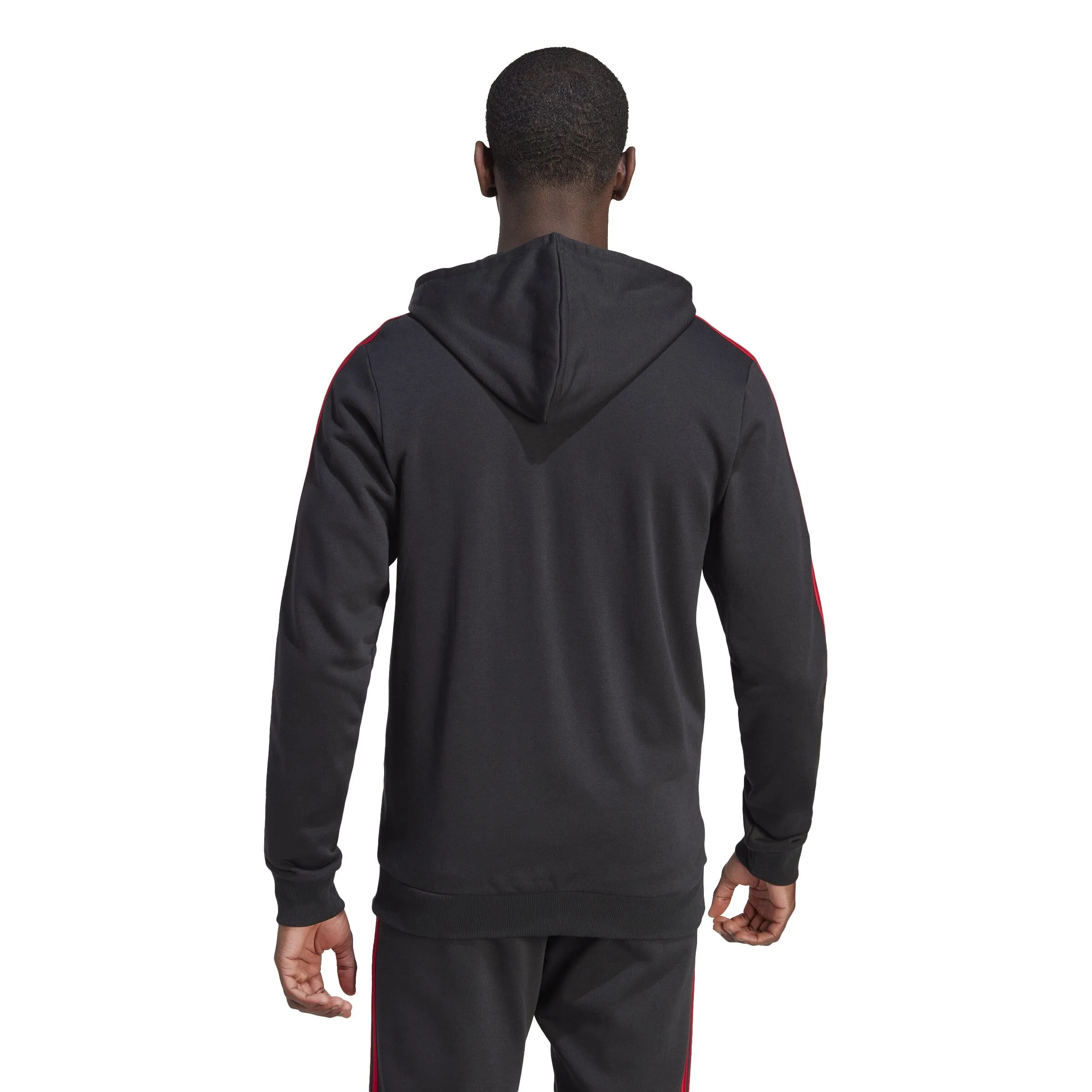 adidas Men's  Manchester United FC 23/24 DNA Full Zip Hoodie | IA8529