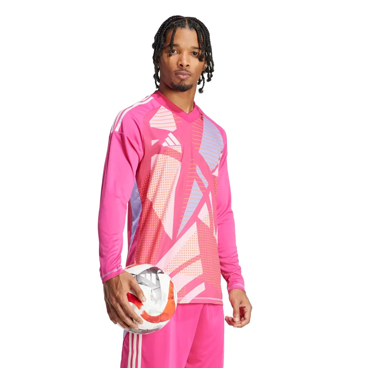 adidas Men's Tiro 24 Competition Long Sleeve Soccer Goalkeeper Jersey