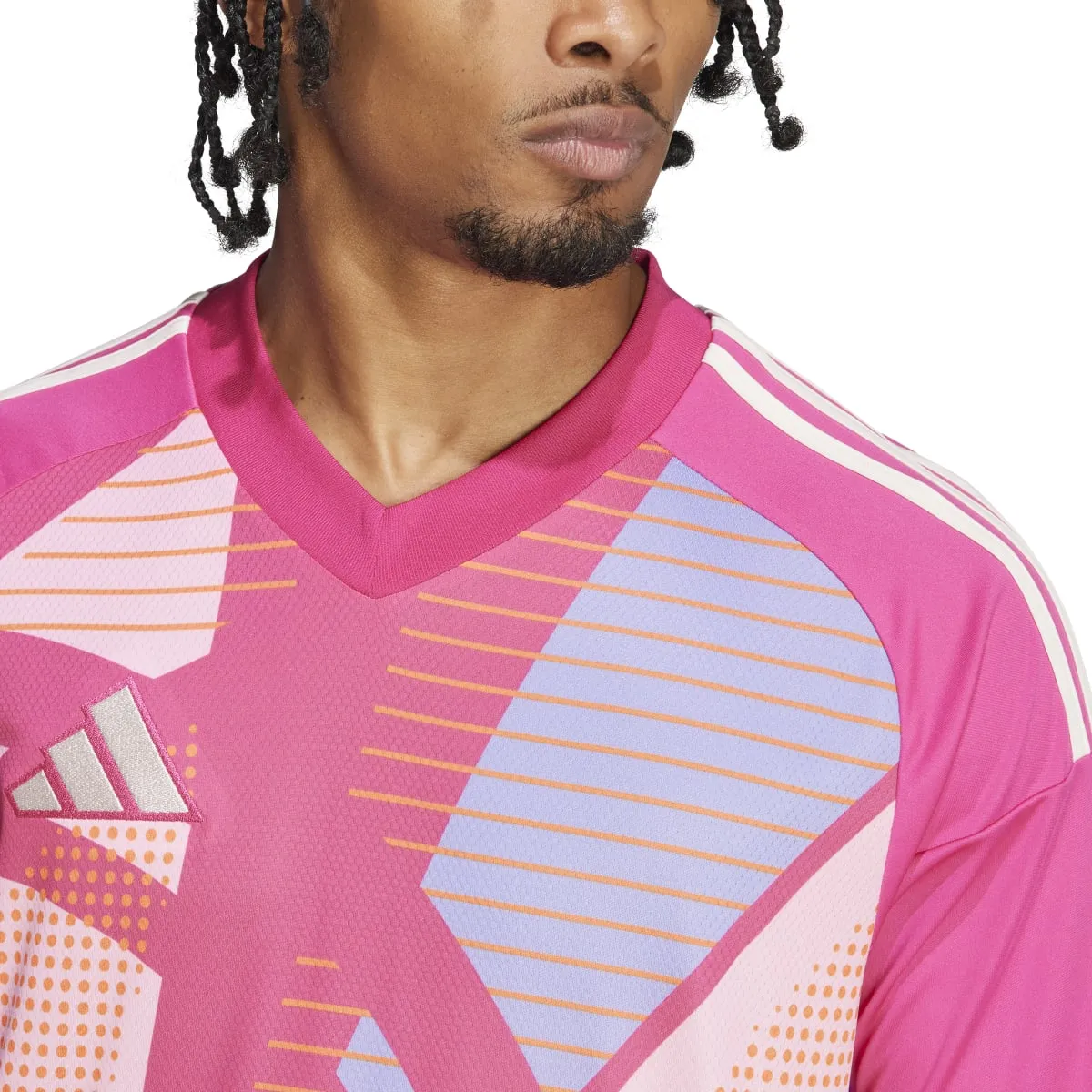 adidas Men's Tiro 24 Competition Long Sleeve Soccer Goalkeeper Jersey