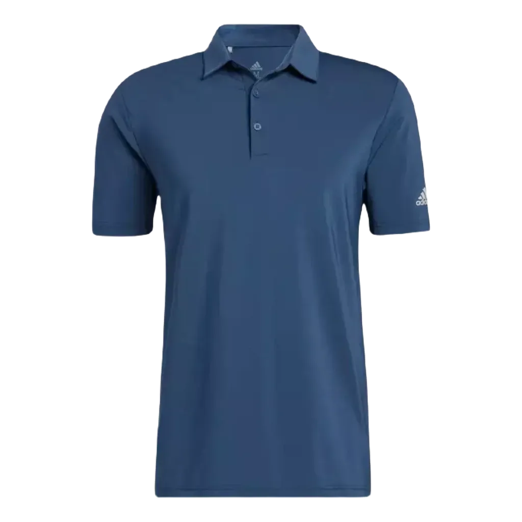 Adidas Ultimate365 Solid Men's Polo Shirt - Blue