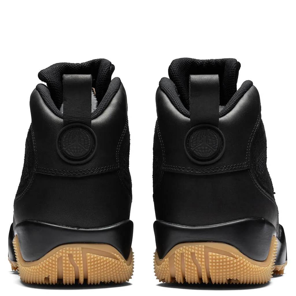 Air Jordan 9 Boot NRG 'Black Gum'- Black/Gum Light Brown