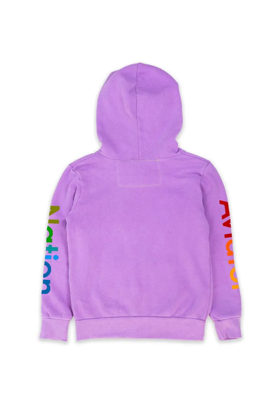 Aviator Nation Kid's Aviator Nation Hoodie - Neon Purple