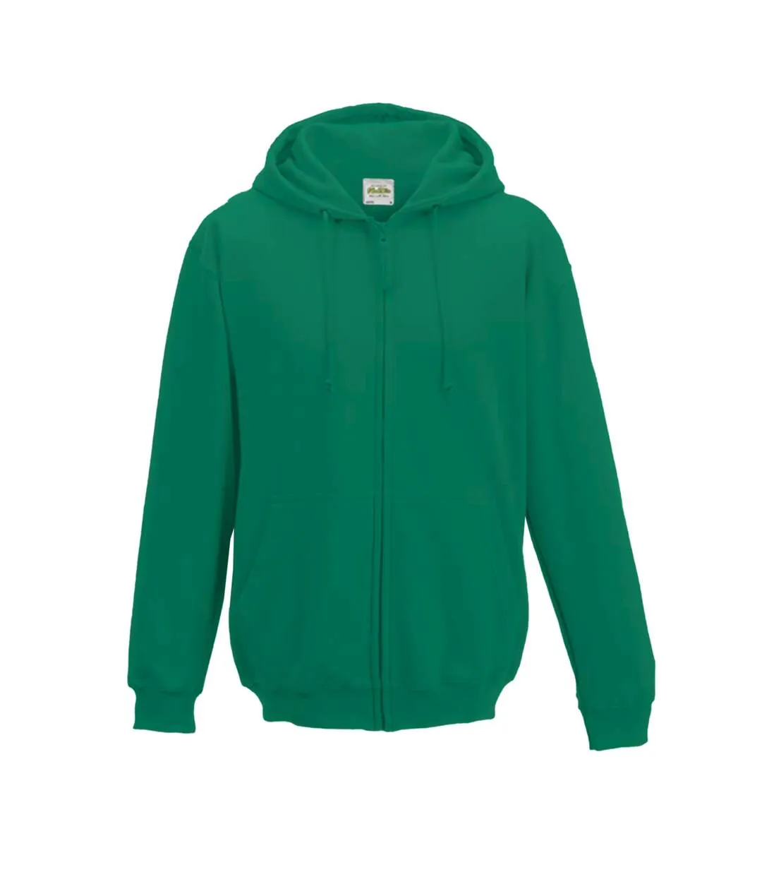 Awdis Plain Mens Hooded Sweatshirt / Hoodie / Zoodie (Bottle Green) - UTRW180