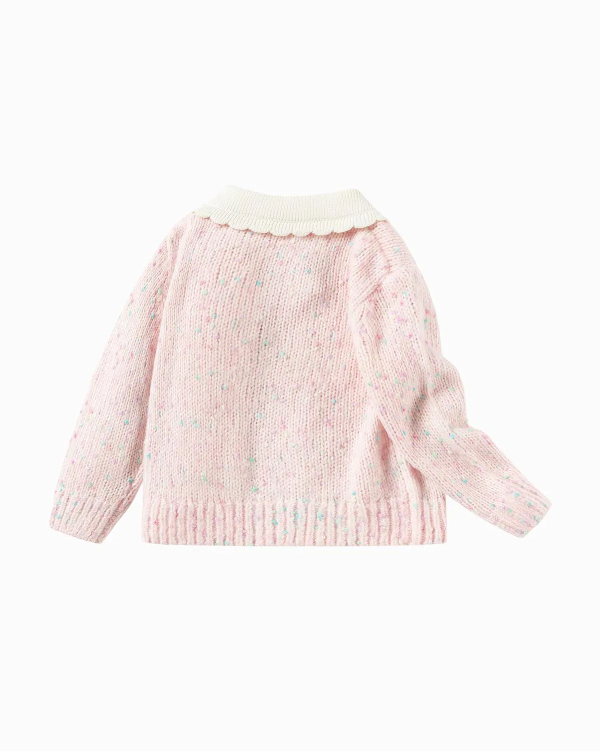 Balabala Toddler Girl Red Hue Sweater