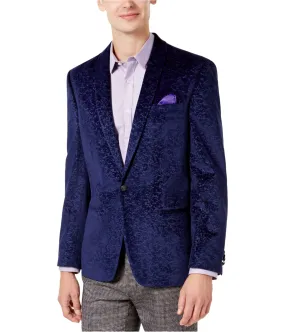 Ben Sherman Mens Textured One Button Blazer Jacket