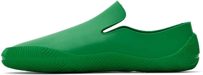 Bottega Veneta Green Rubber Climber Sneakers