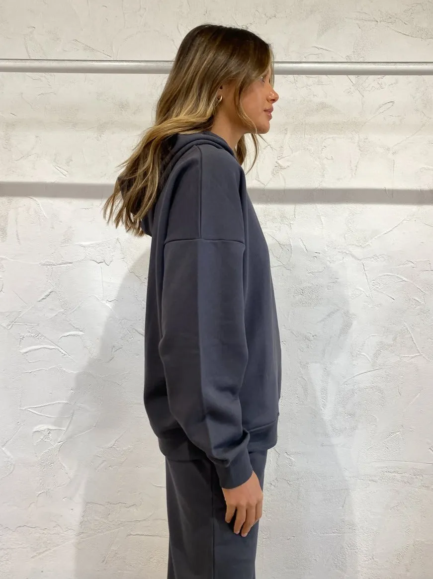 Camilla and Marc Edward Hoodie in Coal