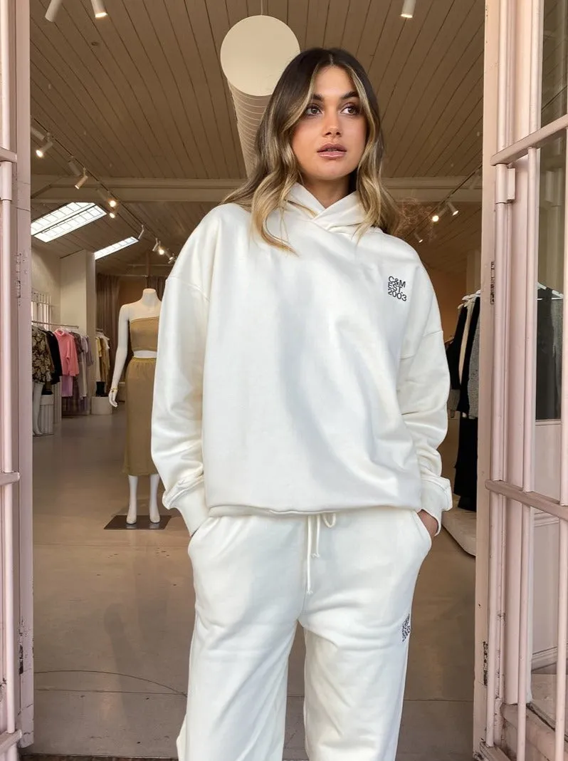 Camilla and Marc Edward Hoodie in Ecru