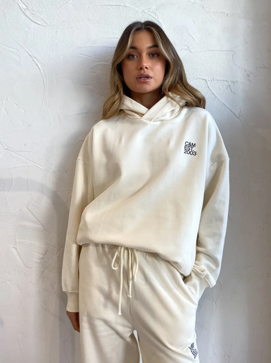 Camilla and Marc Edward Hoodie in Ecru