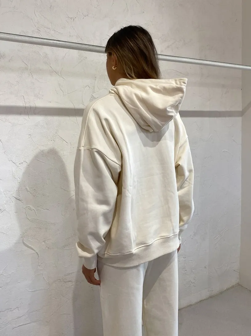 Camilla and Marc Edward Hoodie in Ecru