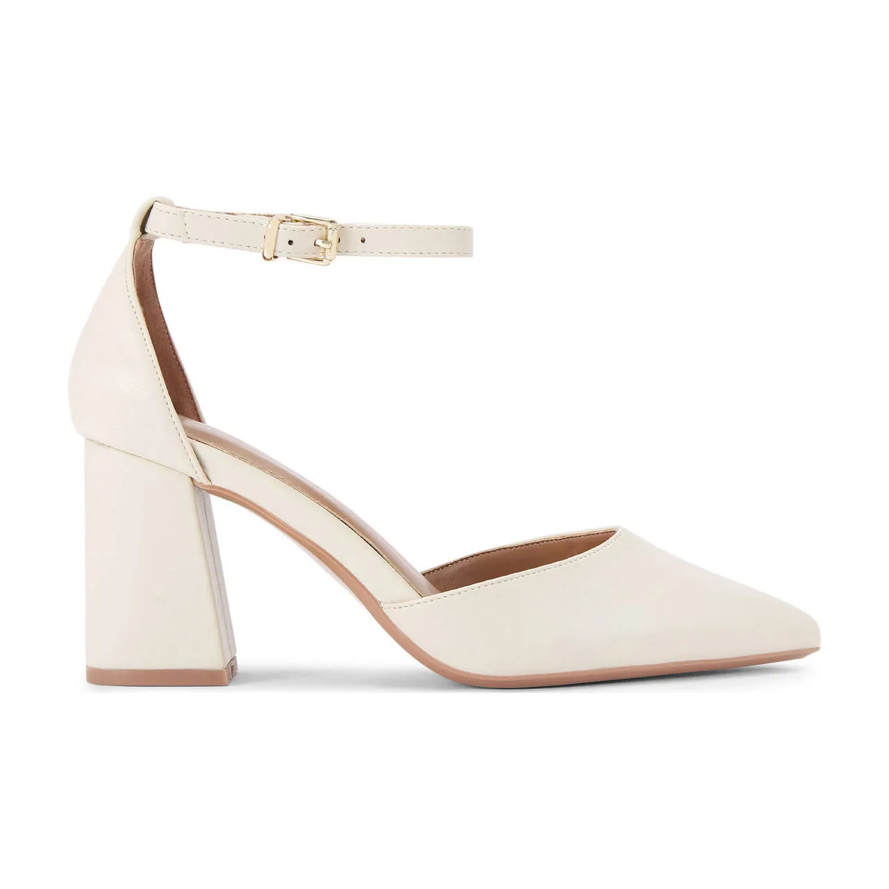 CARVELA Refined Block Heels - White