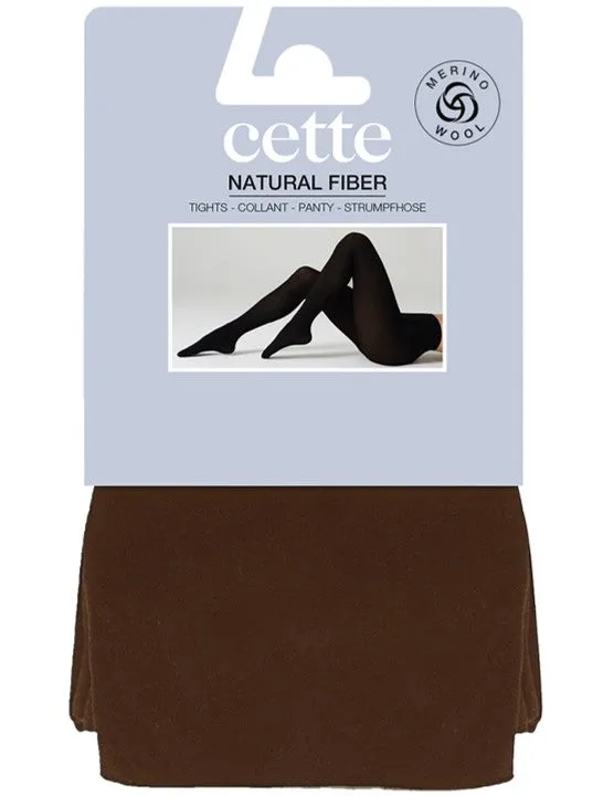 Cette Quito Merino Wool Tights Chocolate