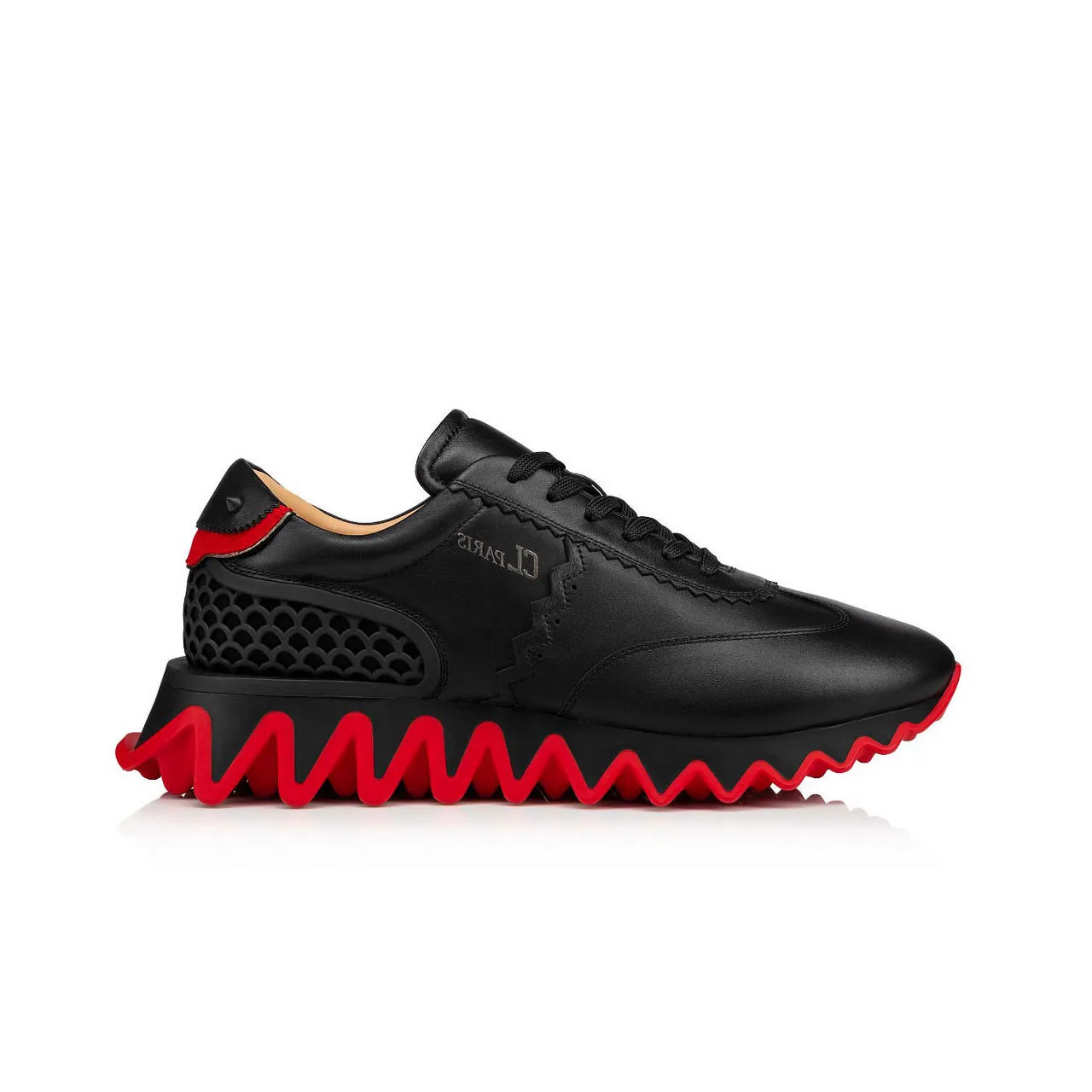 CHRISTIAN LOUBOUTIN Loubishark Running Sneakers - Black