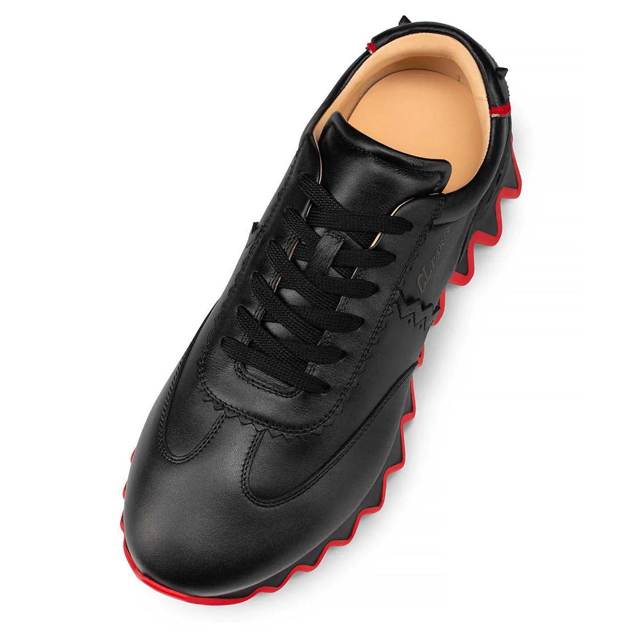 CHRISTIAN LOUBOUTIN Loubishark Running Sneakers - Black