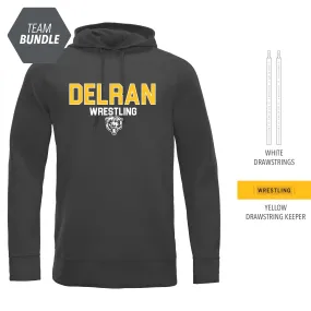 Cool-Touch Hoodie-Unisex--Delran Wrestling Team Store-