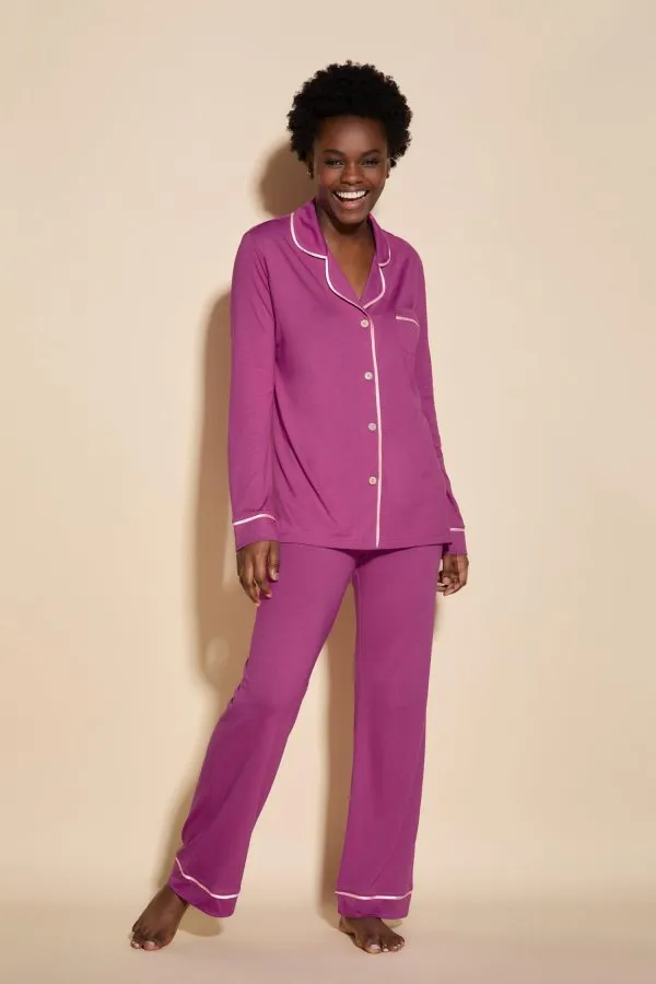 Cosabella Long Sleeve Top & Pant Pajama Set