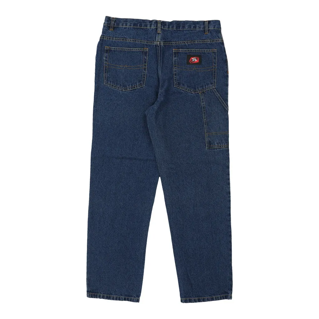 Creazioni Savori Jeans - 34W 30L Dark Wash Cotton