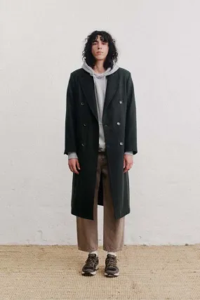 Cusco Constructed Coat - Deep Green