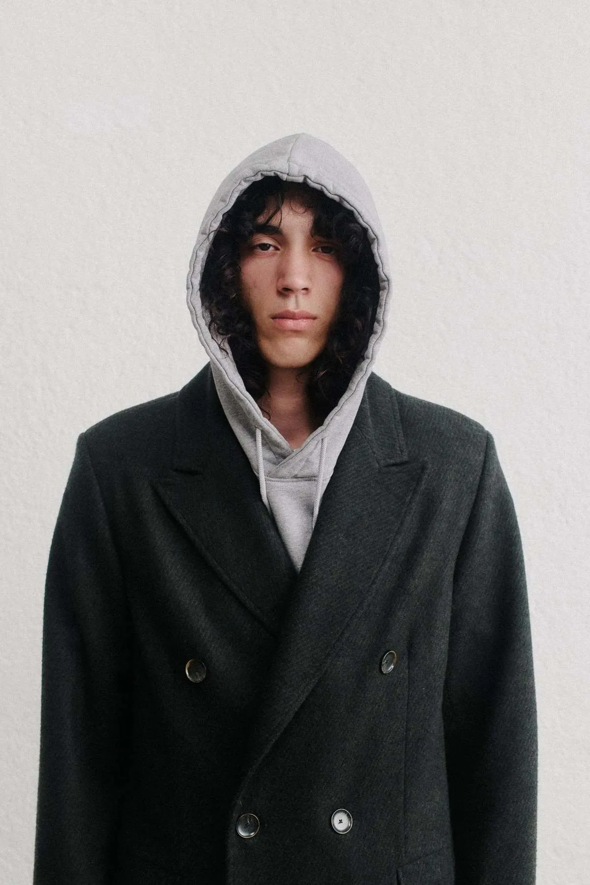 Cusco Constructed Coat - Deep Green