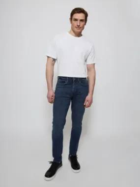 Dark Wash Skinny Fit Jeans | Men | George at ASDA