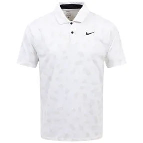 Dri-FIT Tour Micro Print Polo White - SU24