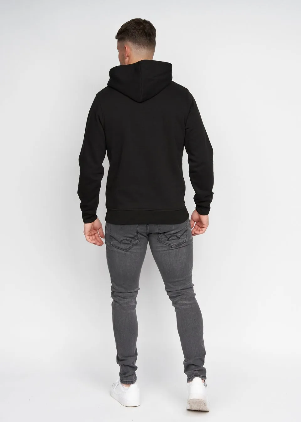 Duck & Cover Black Pecklar Hoodie