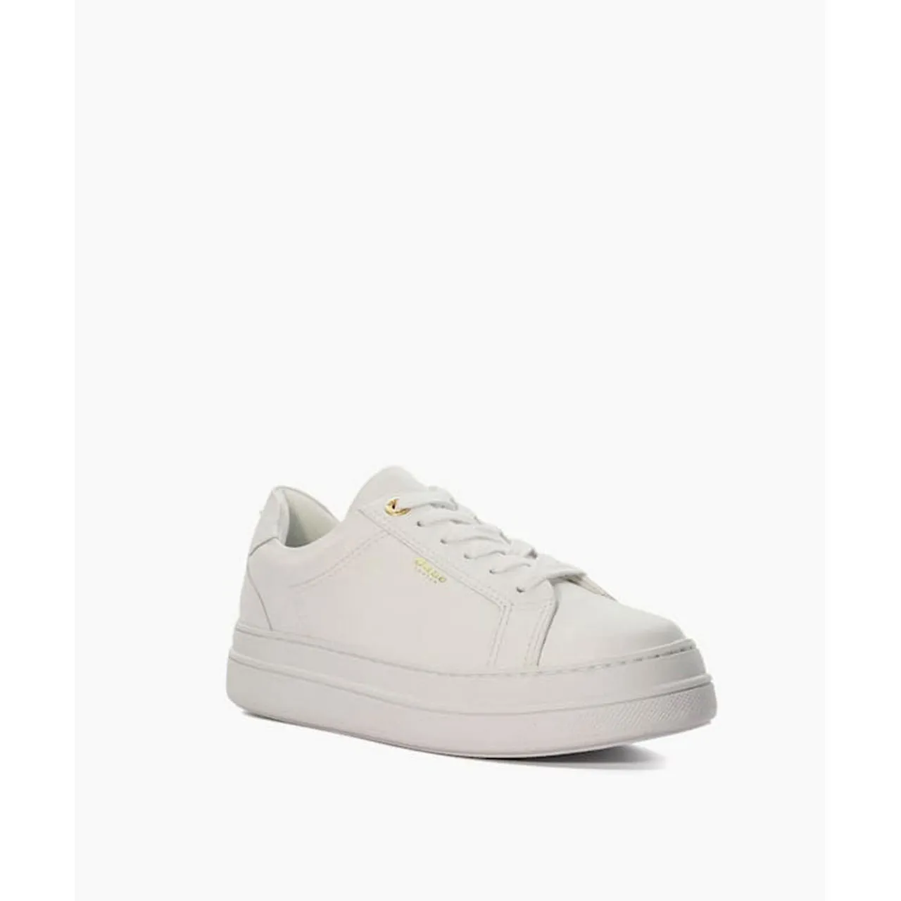 DUNE LONDON Eastern Chunky Platform Trainers - White