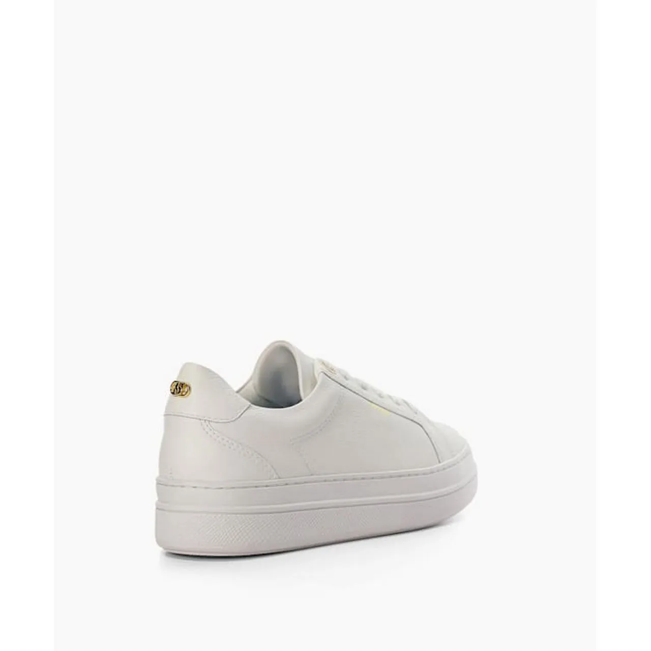 DUNE LONDON Eastern Chunky Platform Trainers - White