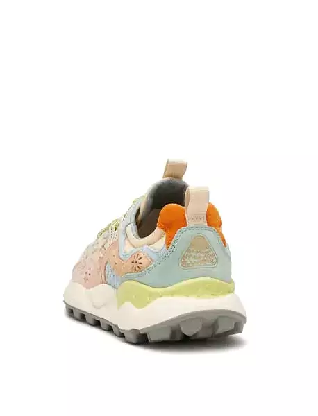 Flower Mountain Womens Yamano 3 Trainers Pink / Beige