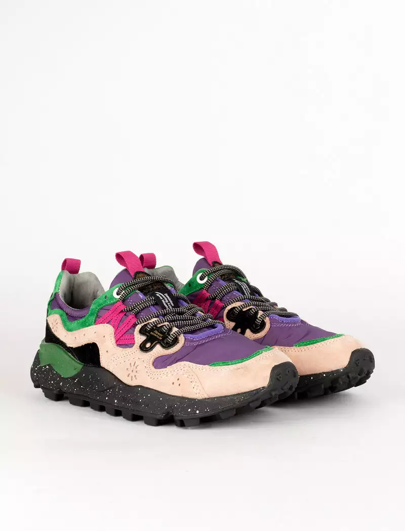 Flower Mountain Womens Yamano 3 Trainers Pink / Violet / Black