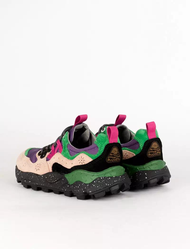 Flower Mountain Womens Yamano 3 Trainers Pink / Violet / Black