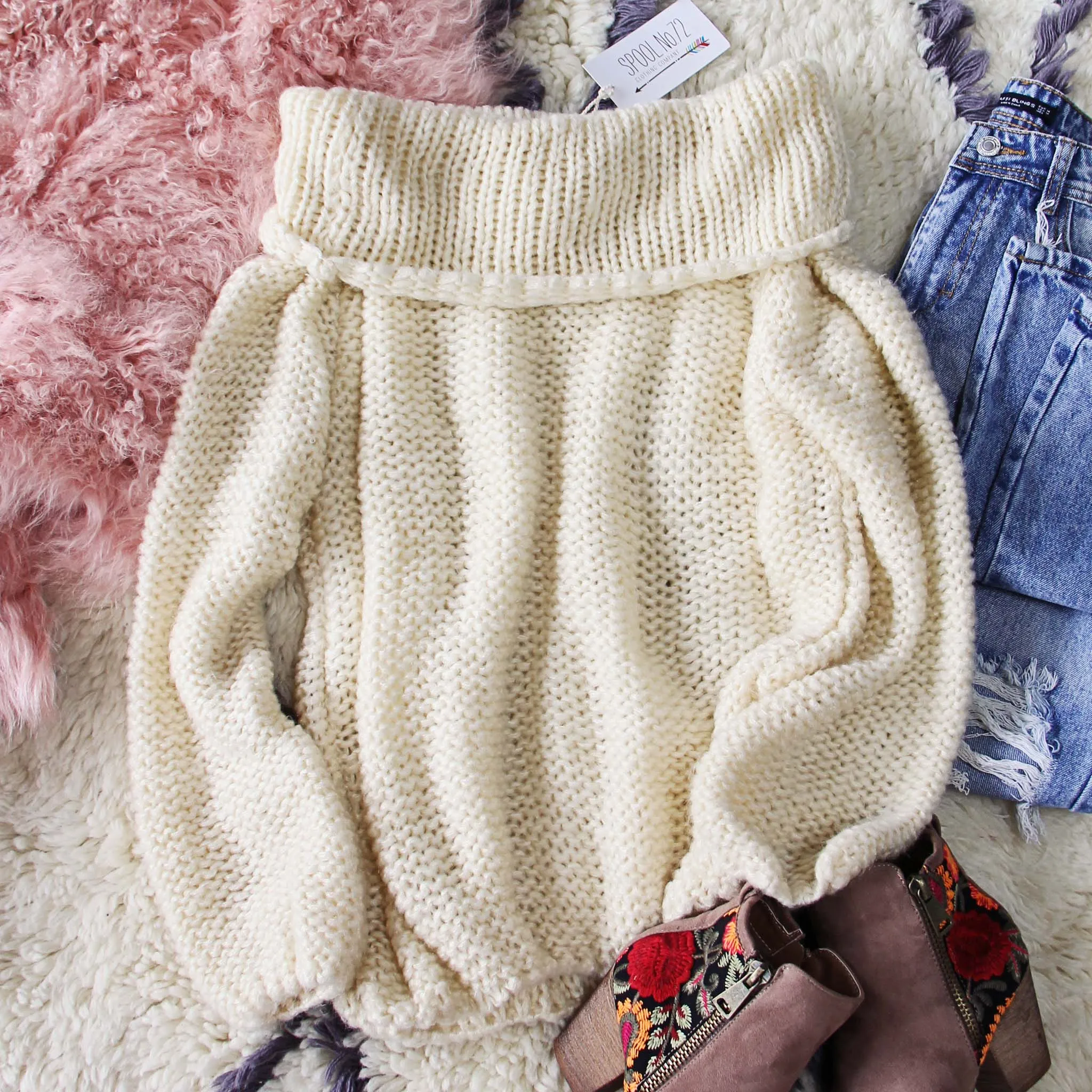 Fraser Fur Knit Sweater