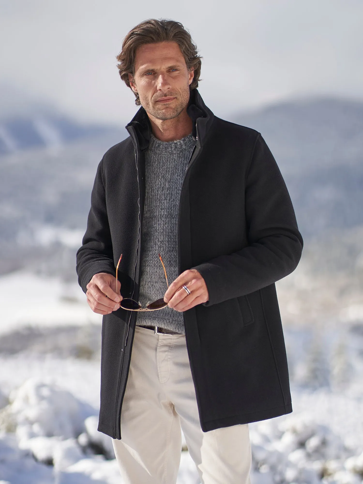 Gino Wool Car Coat