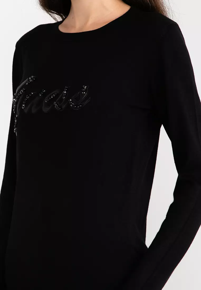 GUESS Liliane Rhinestones Sweater