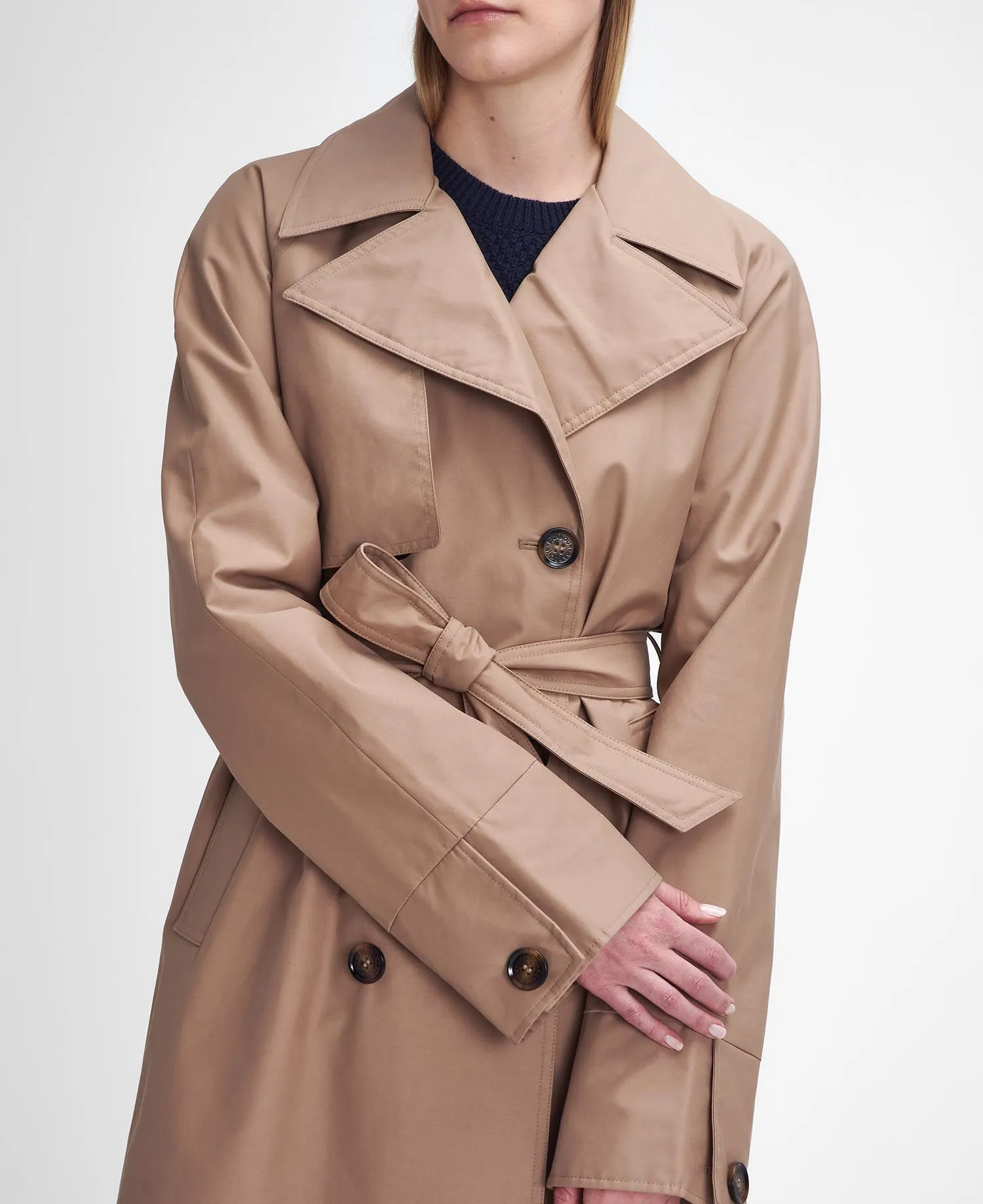  Gwyn Showerproof Trench Coat     