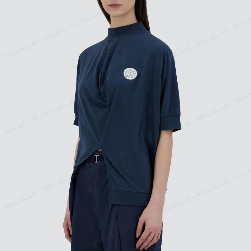 HERNO  |Unisex Street Style Collaboration Plain Cotton Short Sleeves