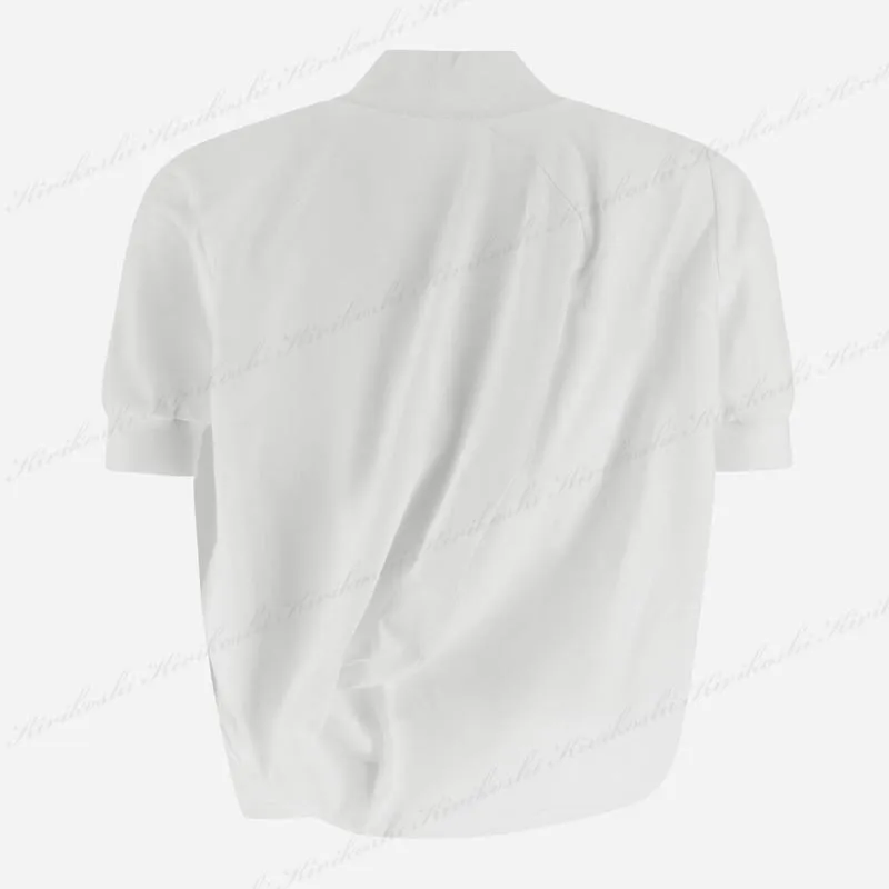 HERNO  |Unisex Street Style Collaboration Plain Cotton Short Sleeves