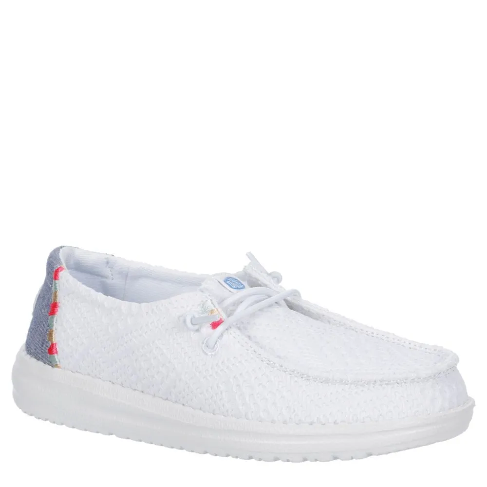 HEYDUDE  GIRLS WENDY YOUTH SLIP ON SNEAKER