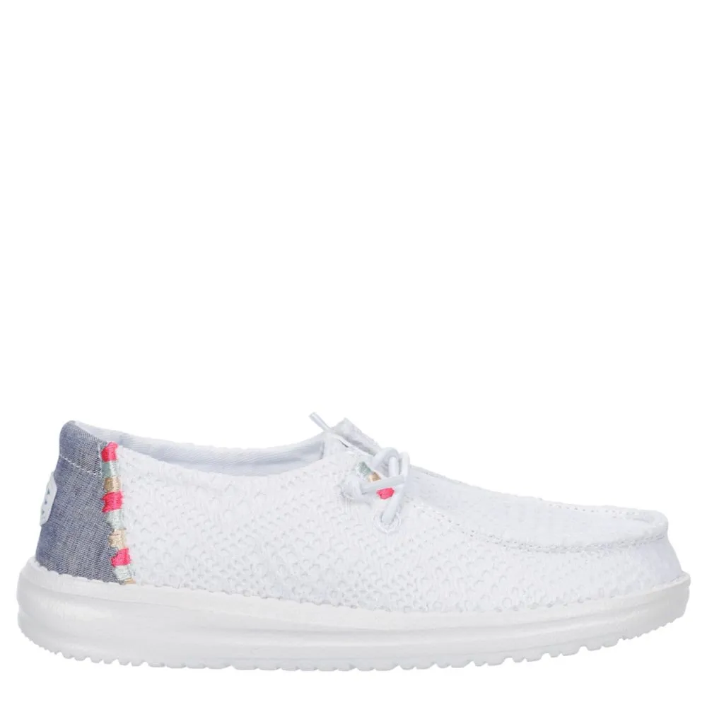 HEYDUDE  GIRLS WENDY YOUTH SLIP ON SNEAKER