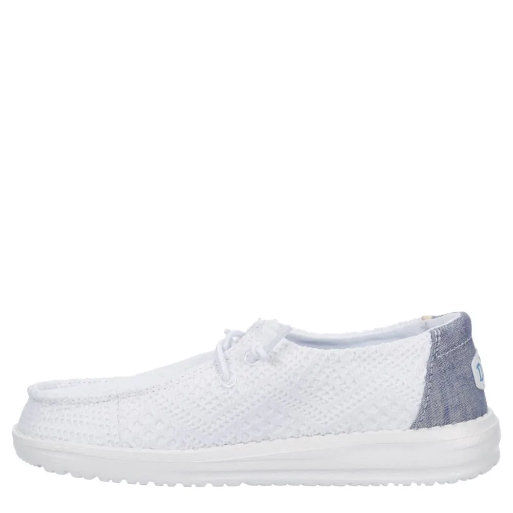 HEYDUDE  GIRLS WENDY YOUTH SLIP ON SNEAKER