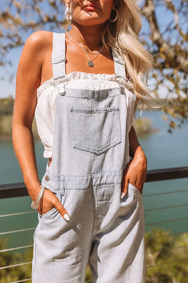 Hopeful Dreamer Denim Overalls