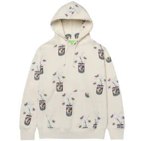 HUF CANNED P/O HOODIE // OFF WHITE