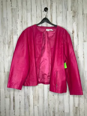 Jacket Leather By Newport News  Size: 3x