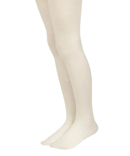 Jefferies Socks Smooth Microfiber Tights - Ivory