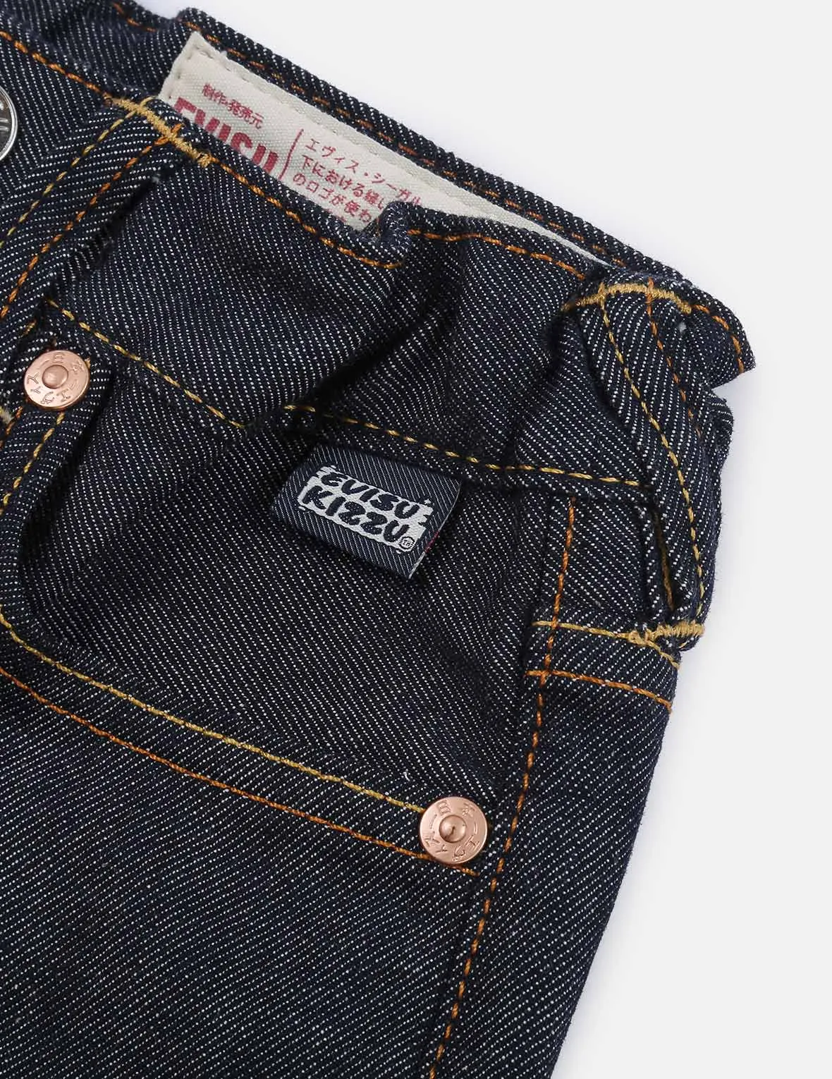 King Godhead Motif Regular Fit Denim Jeans