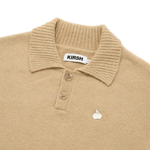 KIRSH  |[ KIRSH ]★MONO CHERRY MEN COLLAR KNIT